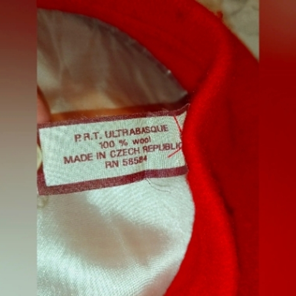 𝑩𝒆𝒓𝒆𝒕 𝑩𝒂𝒔𝒒𝒖𝒆 𝑫𝒆'𝑳𝒖 𝟏𝟎𝟎% 𝑾𝒐𝒐𝒍 𝟏𝟗𝟖𝟎'𝒔 - Picture 3 of 10